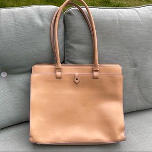Lodis leather laptop bag, briefcase. Lovely color!